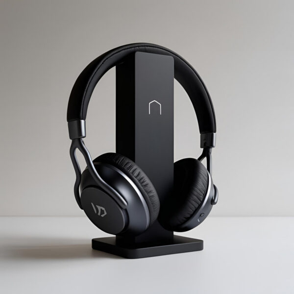 Підставка для навушників Arc HeadsetStand — компактний настільний тримач для офісу, студії, геймерського сетапу та подарунка