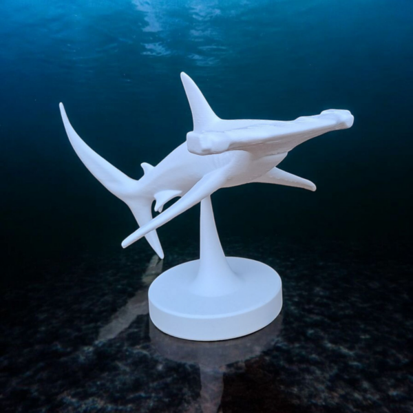 Скульптура акули-молота Ocean Hammer Decor — декоративна фігура для дому, офісу, полиці та сучасного інтер’єру