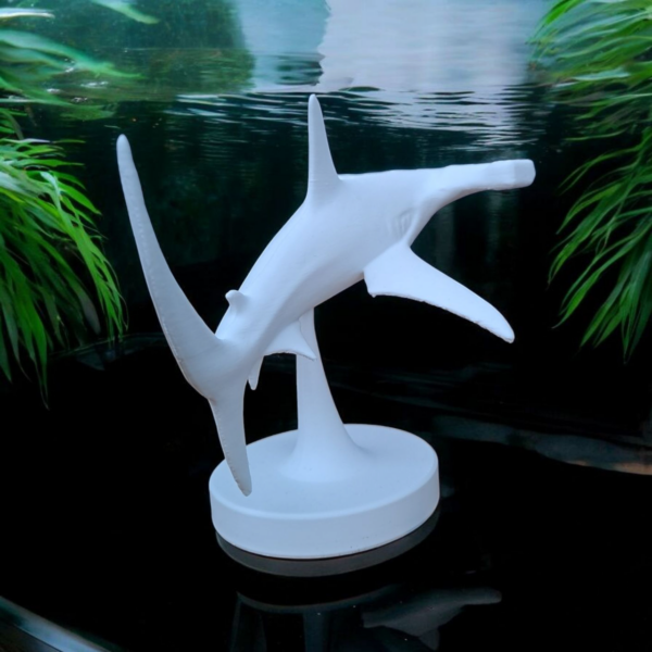 Скульптура акули-молота Ocean Hammer Decor — декоративна фігура для дому, офісу, полиці та сучасного інтер’єру