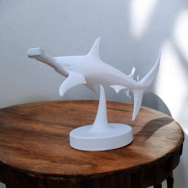 Скульптура акули-молота Ocean Hammer Decor — декоративна фігура для дому, офісу, полиці та сучасного інтер’єру