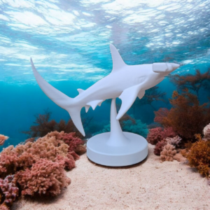 Скульптура акули-молота Ocean Hammer Decor — декоративна фігура для дому, офісу, полиці та сучасного інтер’єру