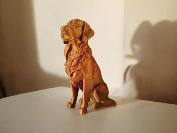 6918240137_statuetka-retiver-.jpg Статуетка ретрівера Loyal Retriever Decor — декоративна фігурка собаки для дому, офісу, полиці та подарунка