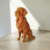 6918240239_statuetka-retiver-.jpg Статуетка ретрівера Loyal Retriever Decor — декоративна фігурка собаки для дому, офісу, полиці та подарунка