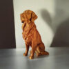 6918240252_statuetka-retiver-.jpg Статуетка ретрівера Loyal Retriever Decor — декоративна фігурка собаки для дому, офісу, полиці та подарунка