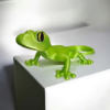 Фігурка гекона Wall Gecko Accent — декоративна статуетка для стіни, полиці, дитячої кімнати та подарунка