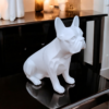 Фігурка французького бульдога Frenchie Style Statue — декоративна статуетка собаки для дому, офісу, полиці та подарунка