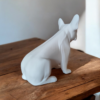 Фігурка французького бульдога Frenchie Style Statue — декоративна статуетка собаки для дому, офісу, полиці та подарунка