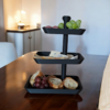 7002527378_trehurovnevaya-servirovochnaya-etazherka.png Етажерка Snack Layer Stand — трирівнева сервірувальна підставка для закусок, фруктів, сирів, випічки та солодощів