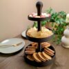 7002531051_trehurovnevaya-servirovochnaya-etazherka.jpg Трирівнева етажерка для сервірування Table Treat Tower — багатоярусна підставка для закусок, печива, солодощів, фруктів та святкового столу