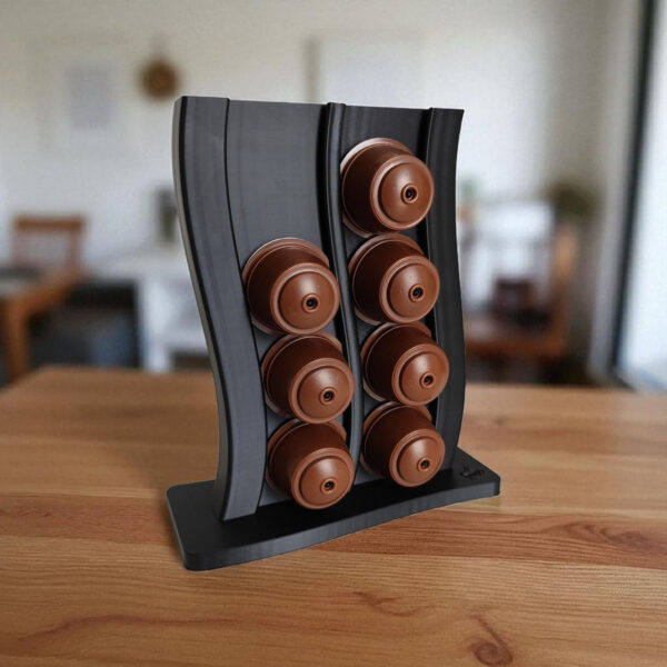 Капсульна стійка Coffee Capsule Dock — вертикальний органайзер для капсул Dolce Gusto, кавової зони, кухні та офісу