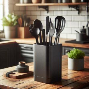 Кухонний органайзер EdgeForm Utensil Box — прямокутна підставка для ложок, лопаток, вінчиків, ножів та кухонного приладдя