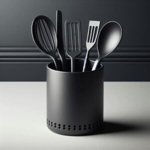 7003520782_kuhonnyj-organajzer-dlya.jpg Перфорована підставка AirFlow Utensil Cup — мінімалістичний кухонний органайзер для ложок, лопаток, вінчиків та приладдя