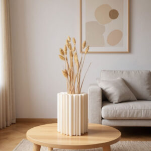 7015038269_dekorativnaya-vaza-s.jpg Дизайнерська ваза Coral Art Vase з екологічного пластику — декоративна коралова форма для сухоцвітів, інтер’єру, кафе, студії та фотозони