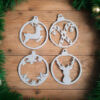 7015253358_elochnye-igrushki-s.jpg Ажурні ялинкові підвіски Winter Ornament Set з екологічного пластику — новорічні прикраси для ялинки, подарунків, фотозон та святкового декору