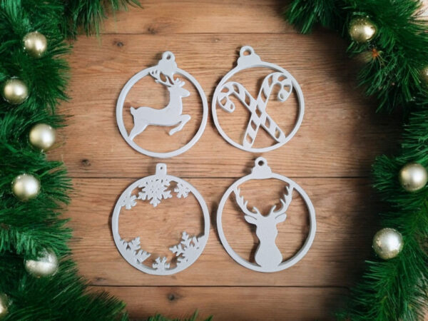 7015253358_elochnye-igrushki-s.jpg Ажурні ялинкові підвіски Winter Ornament Set з екологічного пластику — новорічні прикраси для ялинки, подарунків, фотозон та святкового декору