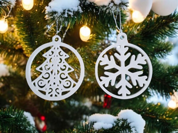 7015253359_elochnye-igrushki-s.jpg Ажурні ялинкові підвіски Winter Ornament Set з екологічного пластику — новорічні прикраси для ялинки, подарунків, фотозон та святкового декору