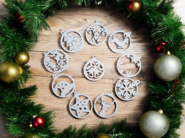 7015253361_elochnye-igrushki-s.jpg Ажурні ялинкові підвіски Winter Ornament Set з екологічного пластику — новорічні прикраси для ялинки, подарунків, фотозон та святкового декору