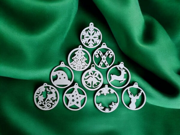 7015253364_elochnye-igrushki-s.jpg Ажурні ялинкові підвіски Winter Ornament Set з екологічного пластику — новорічні прикраси для ялинки, подарунків, фотозон та святкового декору