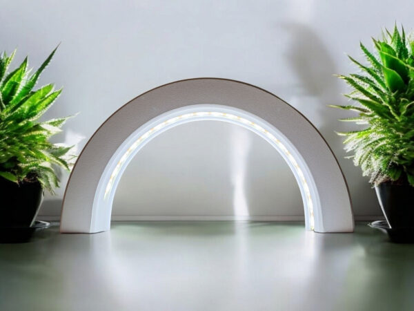 7015286223_dekorativnaya-arka-s.jpg Декоративна арка Nordic Glow Arch з екологічного пластику — мінімалістичний новорічний декор для фотозони, полиці, вітрини та святкового інтер’єру