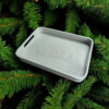 7015309714_novogodnij-dekorativnyj-podnos.jpg Новорічний декоративний піднос Frost Holiday Tray — прямокутний піднос з рельєфним візерунком з екологічного пластику для сервірування, святкового столу та зимового декору