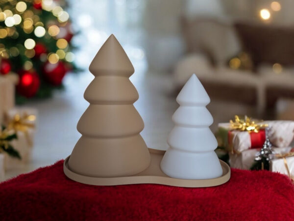 7015320568_novogodnij-dekor-elki.jpg Набір декоративних ялинок Winter Tree Set — новорічні фігури з підставкою для святкового декору, дому та фотозони