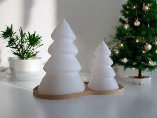 7015320572_novogodnij-dekor-elki.jpg Набір декоративних ялинок Winter Tree Set — новорічні фігури з підставкою для святкового декору, дому та фотозони