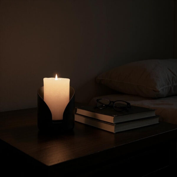 Хвилястий підсвічник Wave Candle Stand — декоративний тримач для циліндричної свічки, сучасного інтер’єру, затишку та подарунка