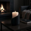 Хвилястий підсвічник Wave Candle Stand — декоративний тримач для циліндричної свічки, сучасного інтер’єру, затишку та подарунка