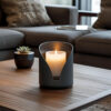 Хвилястий підсвічник Wave Candle Stand — декоративний тримач для циліндричної свічки, сучасного інтер’єру, затишку та подарунка