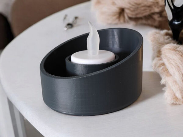 7022833407_pidsvichnik-dlya-chajnoyi.jpg Мінімалістичний підсвічник Soft Glow Holder — компактний декоративний свічник для чайної свічки, затишку та сучасного інтер’єру