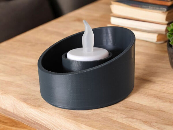 7022833410_pidsvichnik-dlya-chajnoyi.jpg Мінімалістичний підсвічник Soft Glow Holder — компактний декоративний свічник для чайної свічки, затишку та сучасного інтер’єру