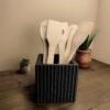 7026164959_nastolnyj-organajzer-dlya.jpg Квадратний органайзер для кухонного приладдя Square Kitchen Organizer — настільний тримач для ложок, лопаток, вінчиків та кухонних аксесуарів
