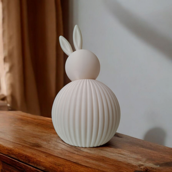 Декоративні фігурки зайчиків Bunny Duo Decor — мінімалістичний декор для дому, дитячої кімнати та Великодня