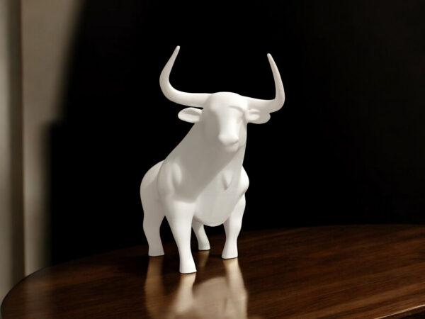 Декоративна статуетка бика Bull Power Decor — фігурка для офісу, кабінету та подарунка