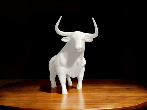 Декоративна статуетка бика Bull Power Decor — фігурка для офісу, кабінету та подарунка