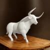 Декоративна статуетка бика Bull Power Decor — фігурка для офісу, кабінету та подарунка