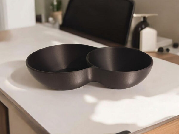 Duo Snack Dish — подвійна миска для фісташок, горіхів, снеків та шкаралупи