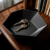 7124631658_dekorativnaya-shestiugolnaya-tarelka.jpg Hexa Catch Tray — шестикутна тарілка-органайзер для ключів, прикрас та дрібниць