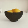 7125846875_miska-dekorativnaya-relefnaya.jpg Relief Line Bowl — декоративна миска з рельєфною текстурою для фруктів, овочів та солодощів