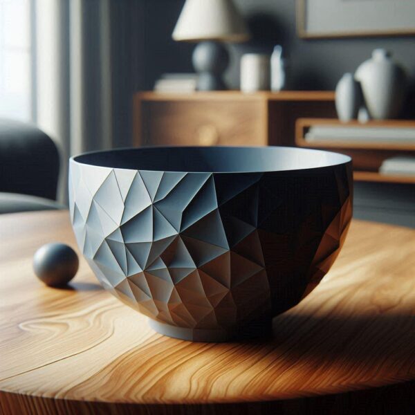 7125891395_miska-dekorativnaya-geometricheskaya.jpg Crystal Geometry Bowl — декоративна миска з геометричною фактурою для фруктів, попкорну та снеків