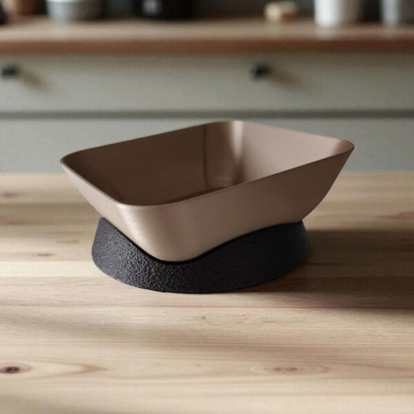 Square Stand Bowl — декоративна чаша на підставці для снеків, горіхів та сервірування