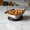Square Stand Bowl — декоративна чаша на підставці для снеків, горіхів та сервірування
