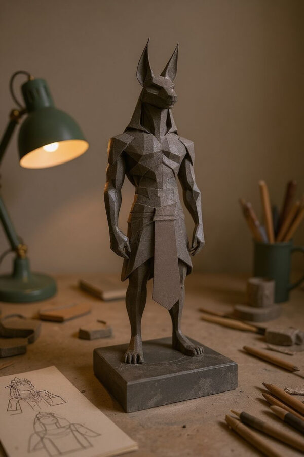 7387192733_dekorativnyj-anubis-.jpg Декоративна фігурка Анубіса Anubis Statue — сучасна єгипетська статуетка для дому та офісу
