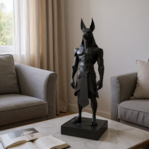 7387192757_dekorativnyj-anubis-.jpg Декоративна фігурка Анубіса Anubis Statue — сучасна єгипетська статуетка для дому та офісу