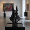 Декоративний бюст Анубіса Anubis Bust — сучасна єгипетська статуетка для дому та офісу