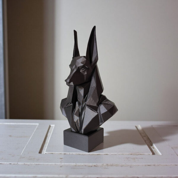 Декоративний бюст Анубіса Anubis Bust — сучасна єгипетська статуетка для дому та офісу