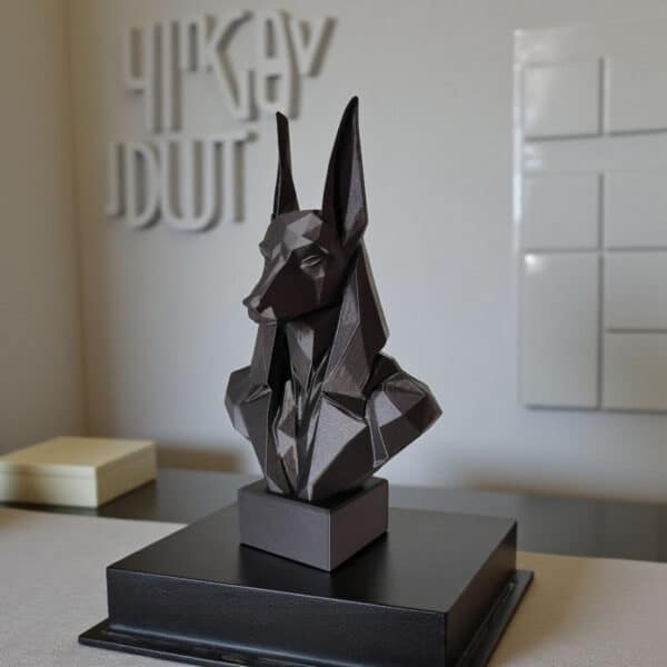 Декоративний бюст Анубіса Anubis Bust — сучасна єгипетська статуетка для дому та офісу